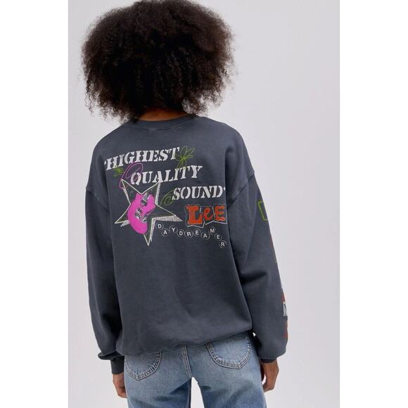 Daydreamer X Lee Highest Quality Sound Boyfriend Crew Sweatshirt Sz S NWT 90’s - Picture 7 of 16